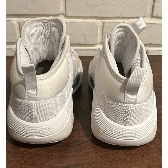 Adidas Exhibit Select Mid Basketball Womens White Sneakers Athletic Shoes Size 9 - Picture 3 of 13